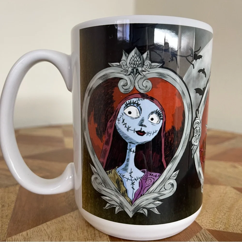 NEW Disney The Nightmare Before Christmas Jack and Sally Halloween Mug